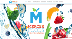 Desktop Screenshot of mercerfoods.com
